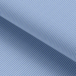 Load image into Gallery viewer, Blue Stripped Cotton Elastic Free Moving Fabric
