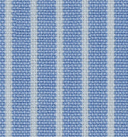 Blue Stripped Cotton Elastic Free Moving Fabric