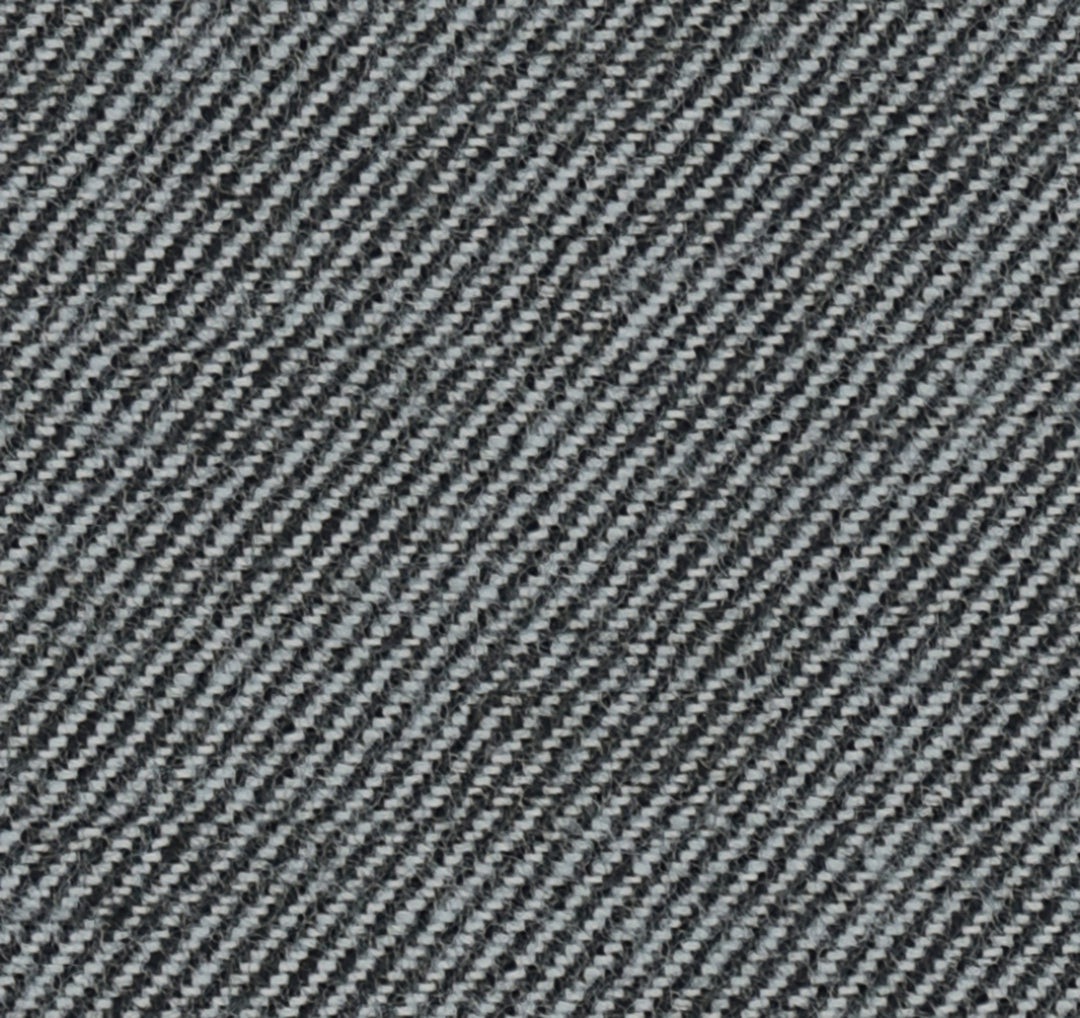 Charcoal Grey Solid Textured Cotton Seasonal Leisure Fabric