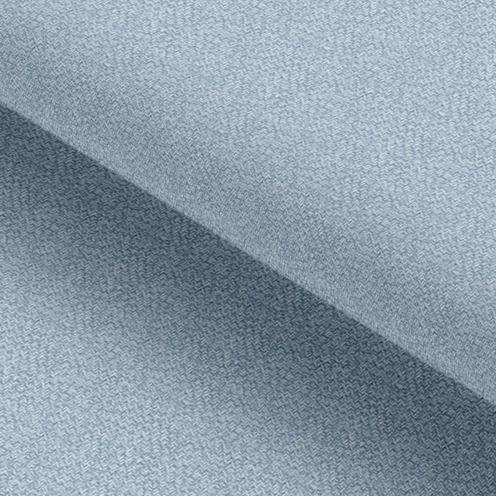 Solid Sea Blue Cotton Seasonal Leisure Fabric