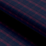 Load image into Gallery viewer, Maroon Checkered Cotton Seasonal Leisure Fabric
