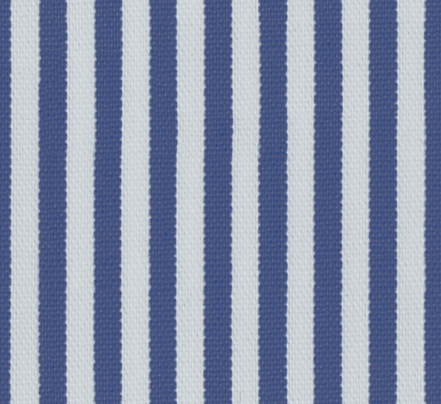 Air Force Blue Pin Stripped Cotton Free Moving Fabric