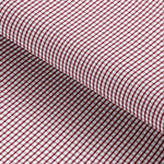 Load image into Gallery viewer, Grid Checked Red Classic Cotton Fabric
