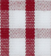 Grid Checked Red Classic Cotton Fabric