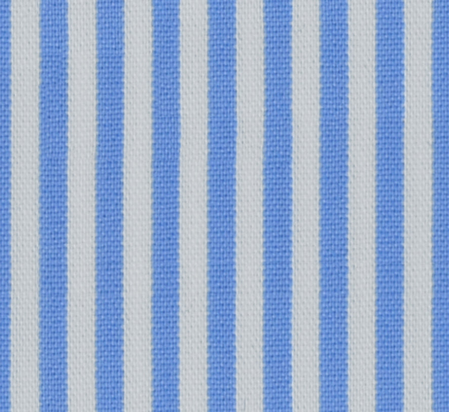 Light Blue Pin Stripped Cotton Free Moving Fabric