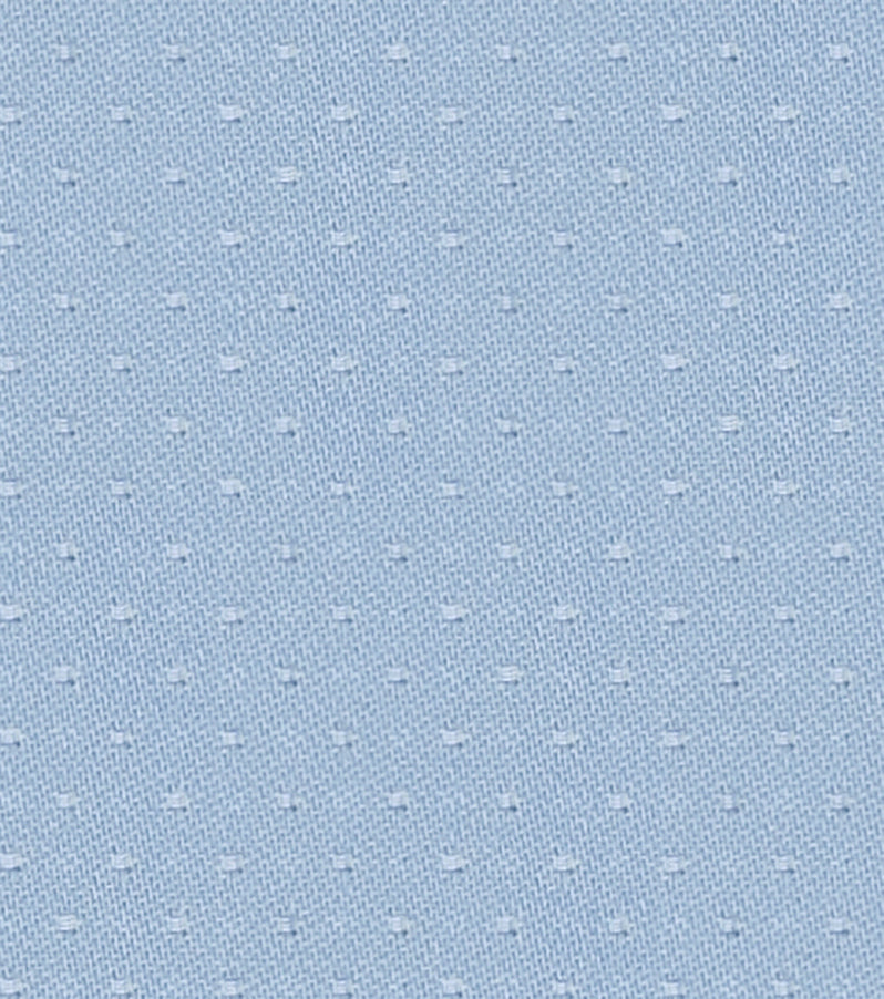 Baby Blue Swiss Self Dotted Cotton Deluxe Fabric