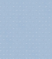 Baby Blue Swiss Self Dotted Cotton Deluxe Fabric