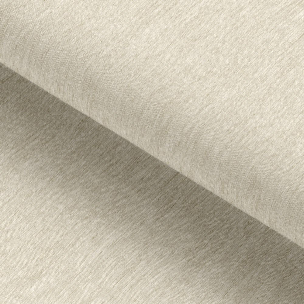 Solid Beige Pure Linen Seasonal Leisure Fabric