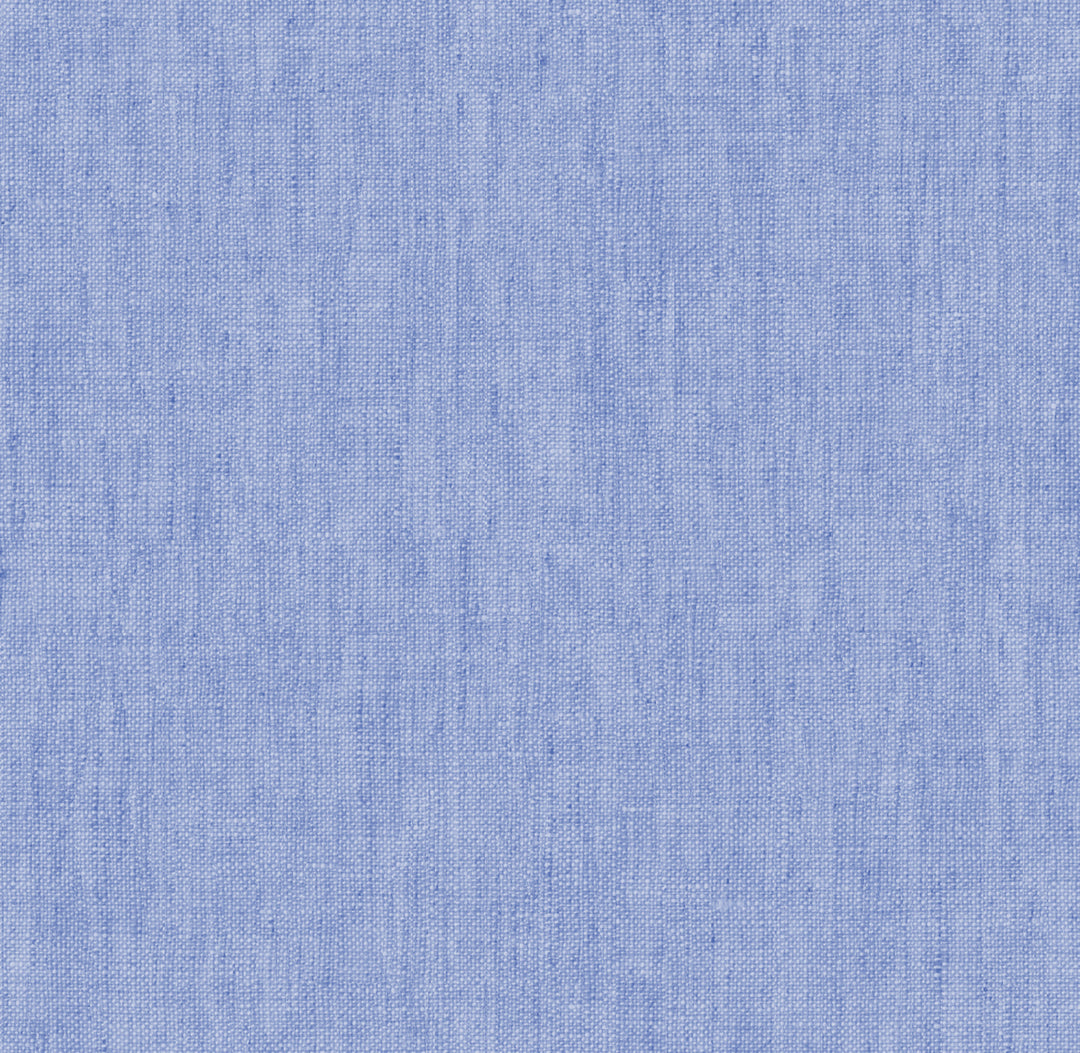 Solid Blue Pure Linen Seasonal Leisure Fabric