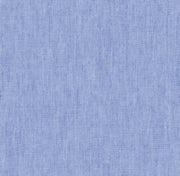 Solid Blue Pure Linen Seasonal Leisure Fabric