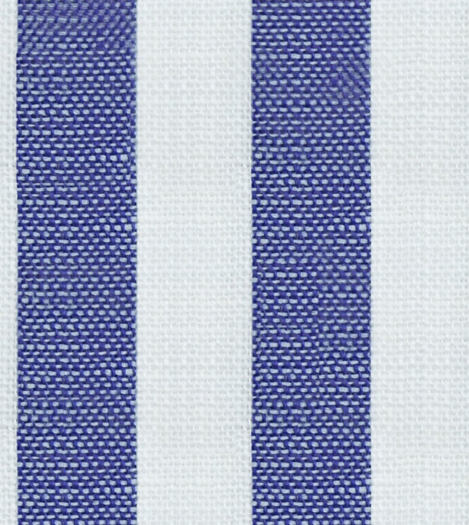 Navy Blue Candy Linen Stripped Seasonal Leisure Fabric