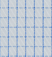 White Pin Checkered Wrinkle Free Fabric