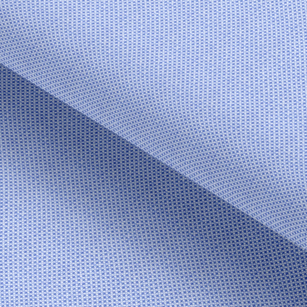 Light Blue Cotton Textured Seasonal Leisure Fabric