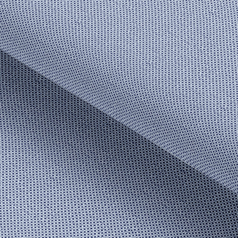 Blue Cotton Textured Seasonal Leisure Fabric