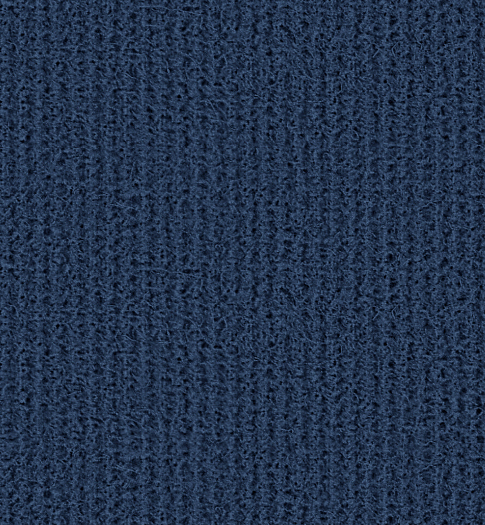 Denim Blue Solid Corduroy Seasonal Leisure Fabric