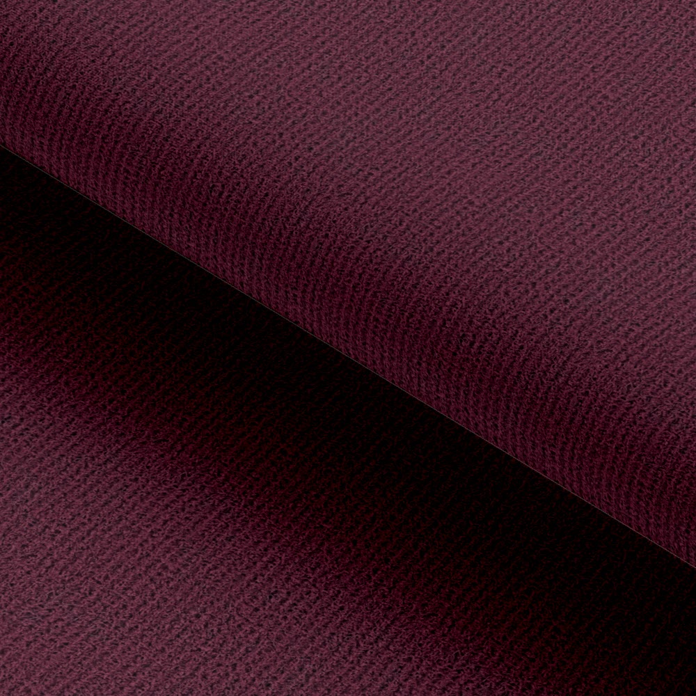 Berry Maroon Solid Corduroy Seasonal Leisure Fabric