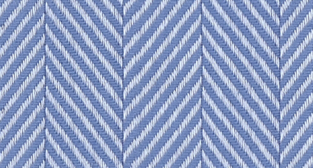 French Blue Self Stripped Cotton Free Moving Fabric