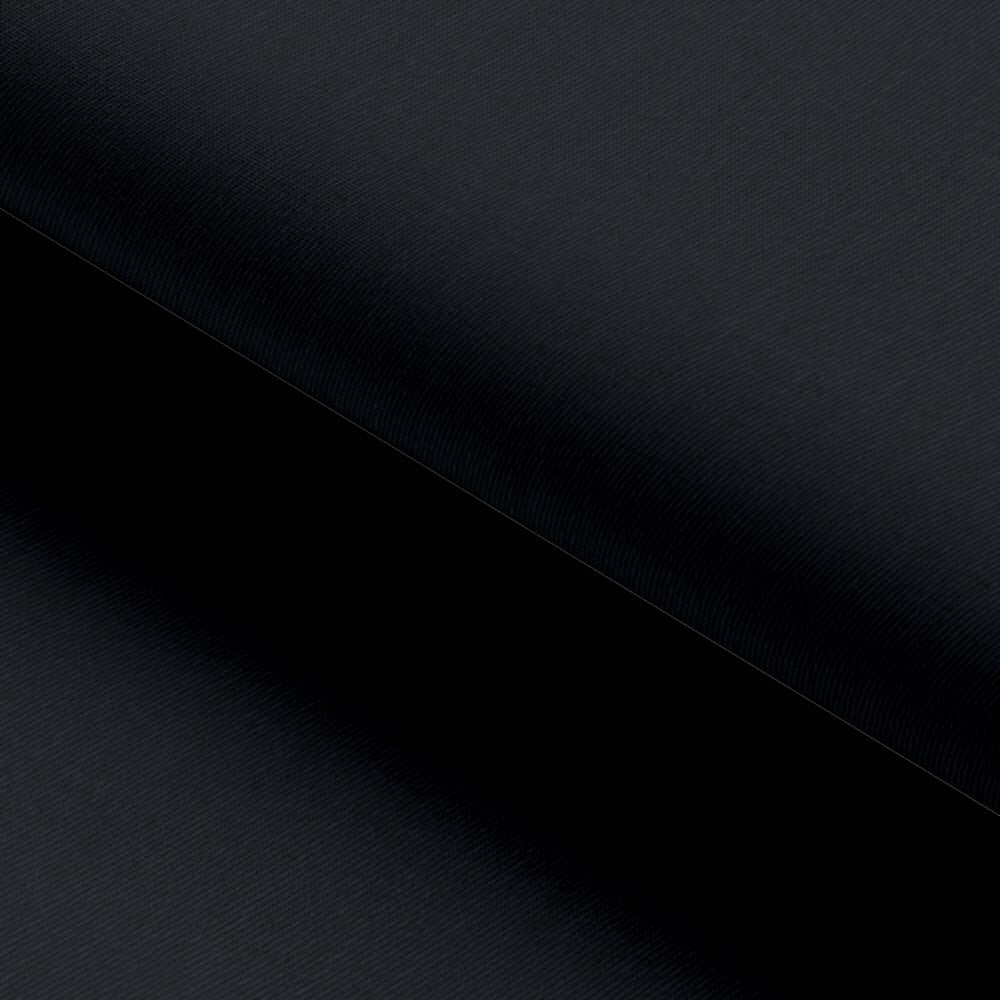 Solid Black Cotton Deluxe Fabric