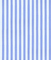 Light Blue Pencil Stripe Cotton Deluxe Fabric