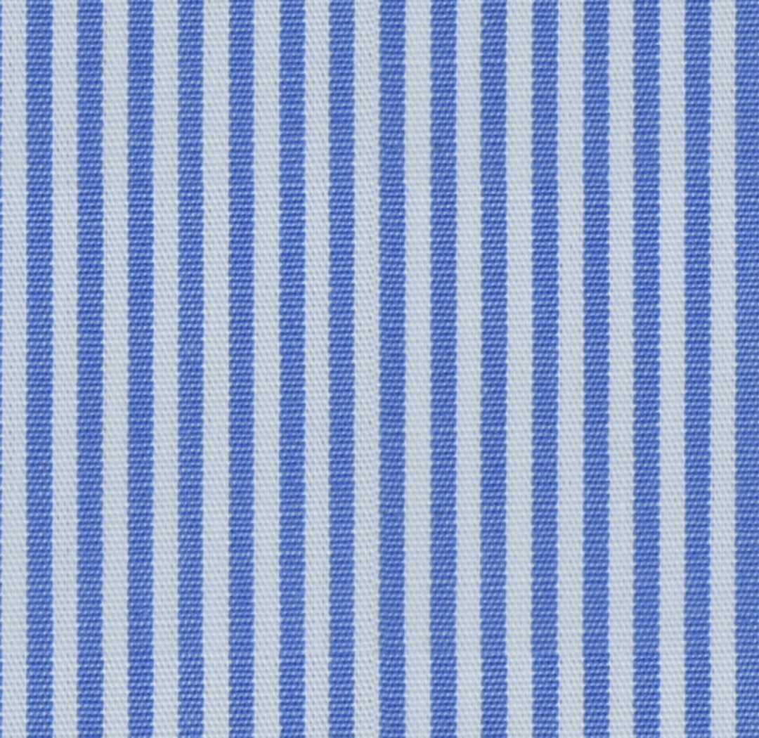 Blue Pin Stripe Cotton Deluxe Fabric