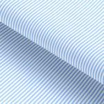 Load image into Gallery viewer, Powder Blue Pencil Stripe Cotton Deluxe Fabric
