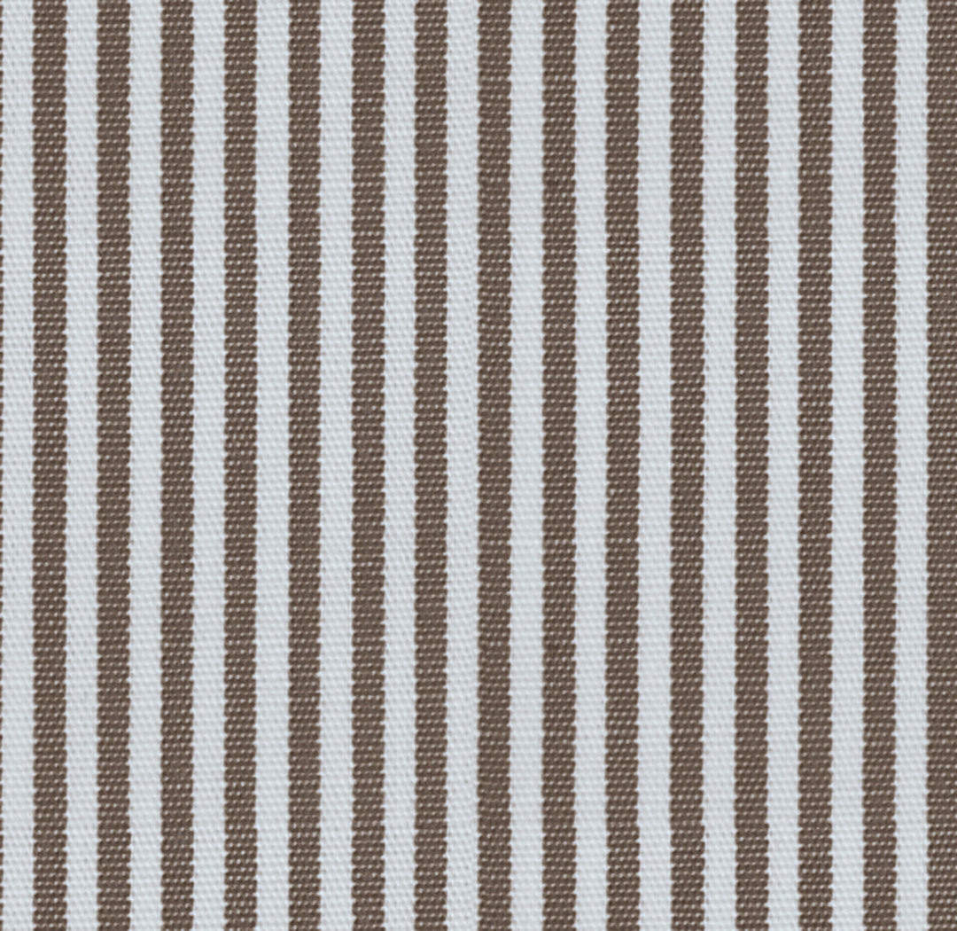 Brown Pin Stripe Cotton Deluxe Fabric