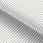 Load image into Gallery viewer, Brown Pin Stripe Cotton Deluxe Fabric
