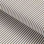 Load image into Gallery viewer, Brown Candy Stripe Cotton Deluxe Fabric
