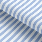 Load image into Gallery viewer, Powder Blue Regency Stripe Cotton Deluxe Fabric
