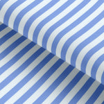 Load image into Gallery viewer, Blue Regency Stripe Cotton Deluxe Fabric
