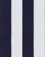 Load image into Gallery viewer, Navy Regency Stripe Cotton Deluxe Fabric
