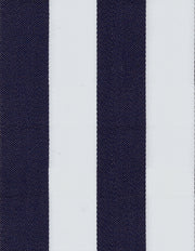 Navy Regency Stripe Cotton Deluxe Fabric