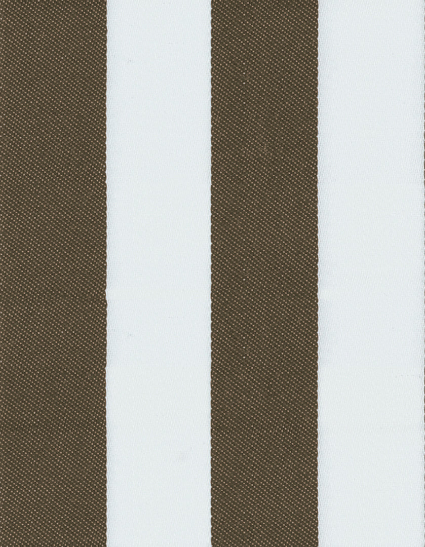 Brown Regency Stripe Cotton Deluxe Fabric