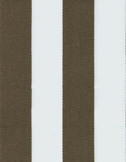 Brown Regency Stripe Cotton Deluxe Fabric