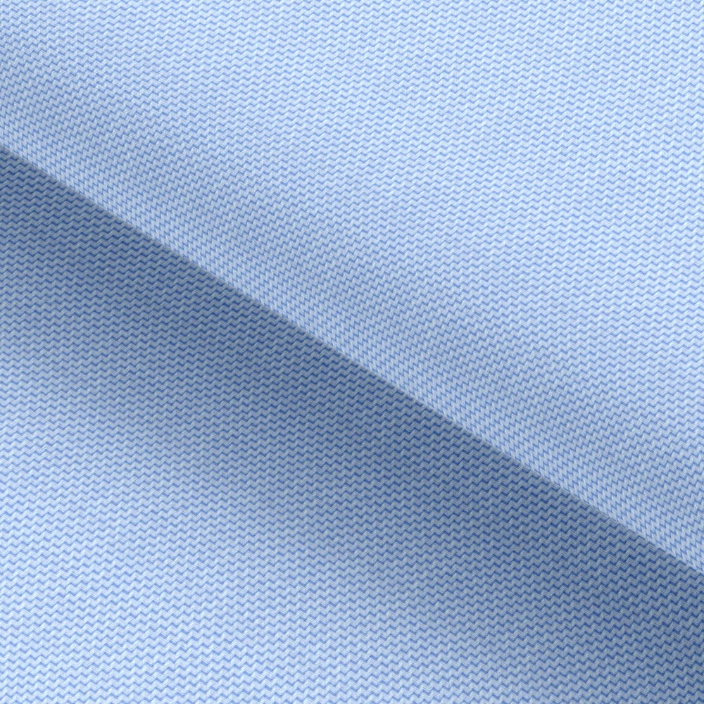 Ice Blue White Textured Solid Classic Cotton Fabric