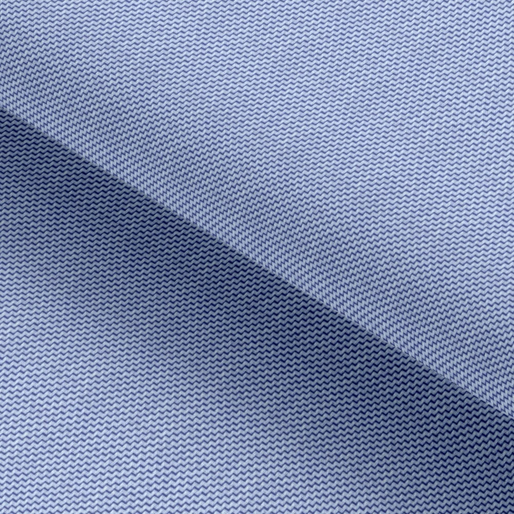 Cobalt Blue White Textured Solid Classic Cotton Fabric