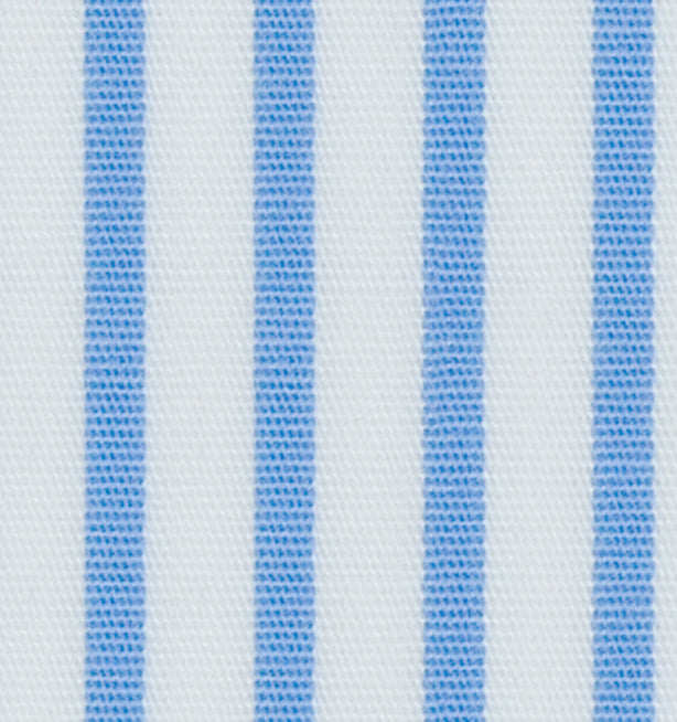 Chevron Stripped Blue Classic Cotton Fabric