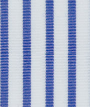 Chevron Stripped Cerulean Blue Classic Cotton Fabric
