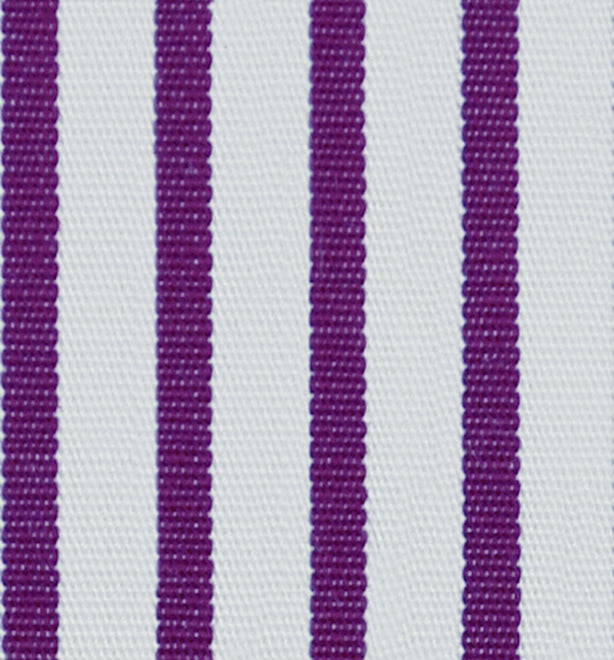 Chevron Stripped Orchid Purple Classic Cotton Fabric