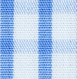 Load image into Gallery viewer, Grid Checked Light Blue Classic Cotton Fabric
