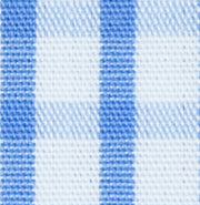Grid Checked Light Blue Classic Cotton Fabric