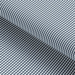 Load image into Gallery viewer, Grid Checked Navy Blue Classic Cotton Fabric
