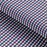 Load image into Gallery viewer, Gingham Checkered Red Classic Cotton Fabric
