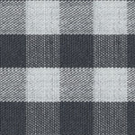 Load image into Gallery viewer, Grey Checkered Cotton Seasonal Leisure Fabric
