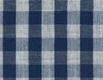 Load image into Gallery viewer, Blue Checkered Cotton Seasonal Leisure Fabric
