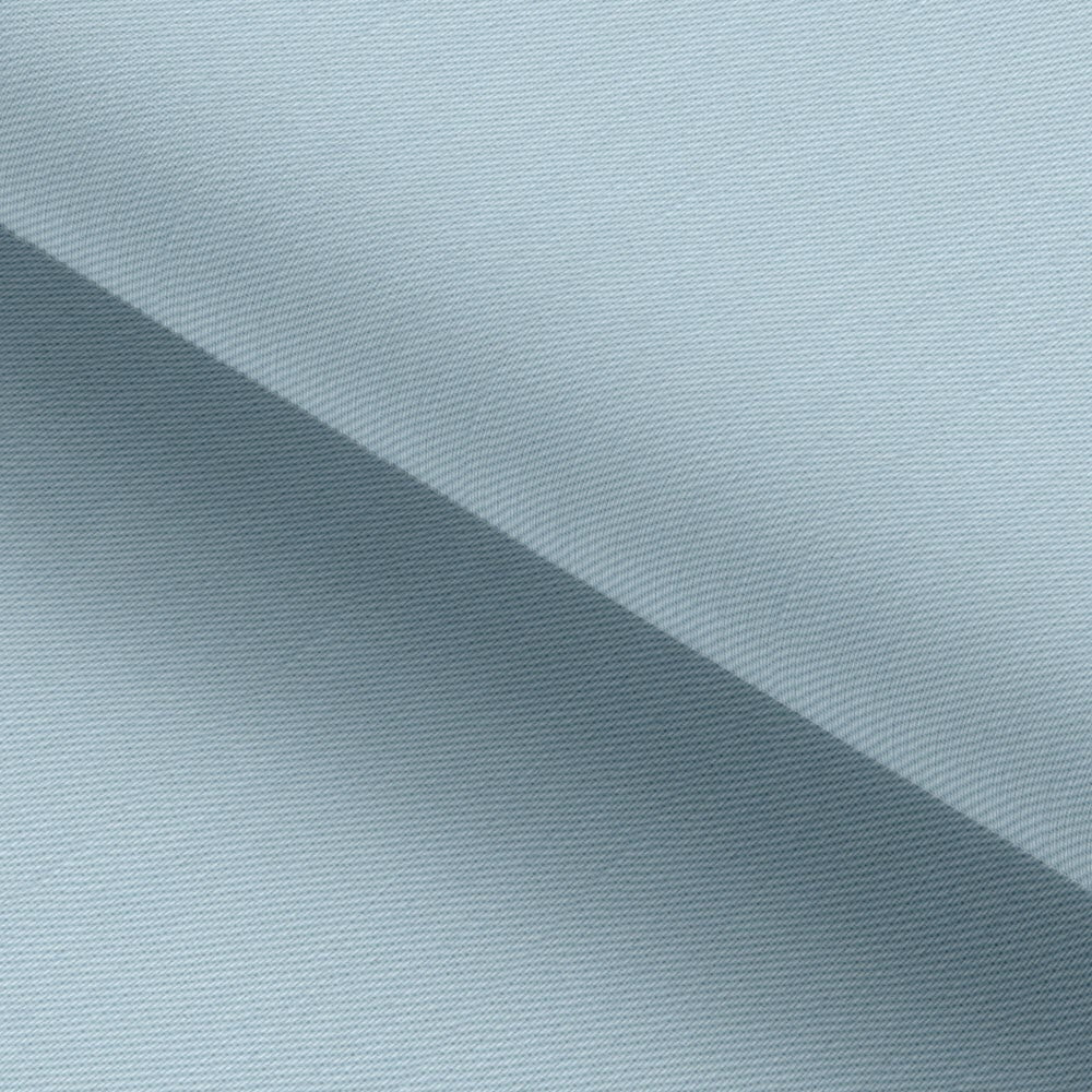 Teal Blue Plain Cotton Free Moving Fabric