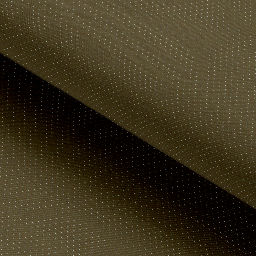 Brown Swiss Self Dotted Cotton Deluxe Fabric