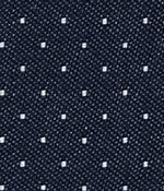 Load image into Gallery viewer, Navy Blue Swiss Self Dotted Cotton Deluxe Fabric
