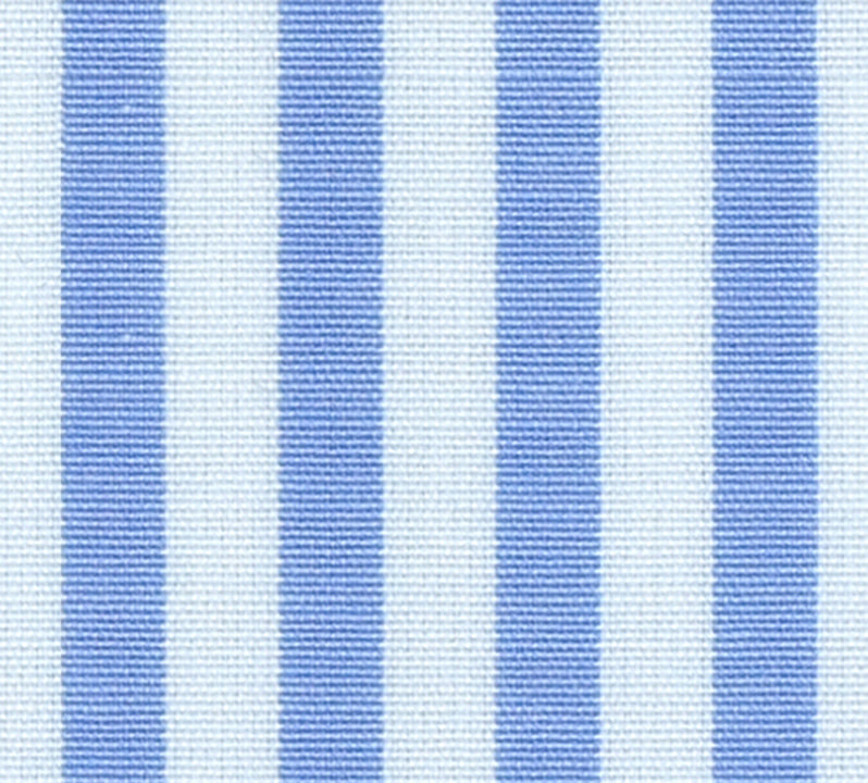 Blue Bengal Stripe Cotton Deluxe Fabric