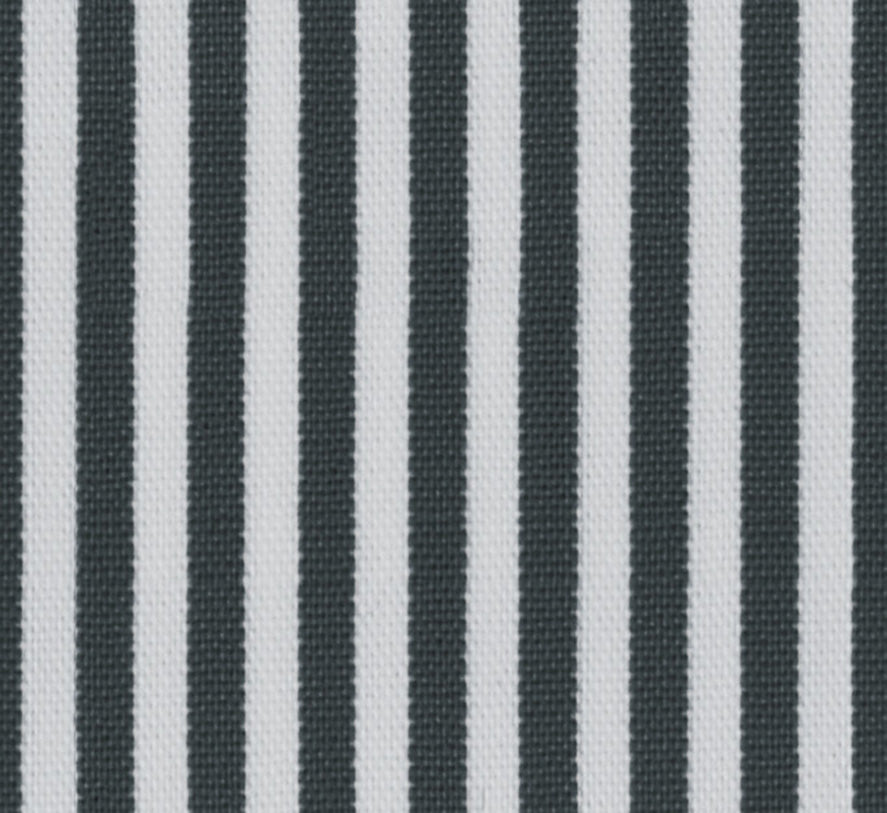 Black Pin Stripped Cotton Free Moving Fabric